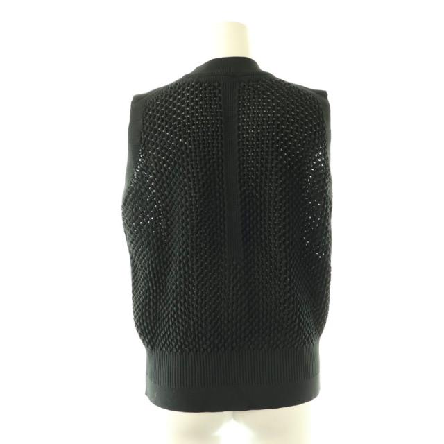 【中古】シーエフシーエル CFCL LATTICE VESTノースリーブニット ベスト 1 ブラック /DO ■OS ■SH レディース_1