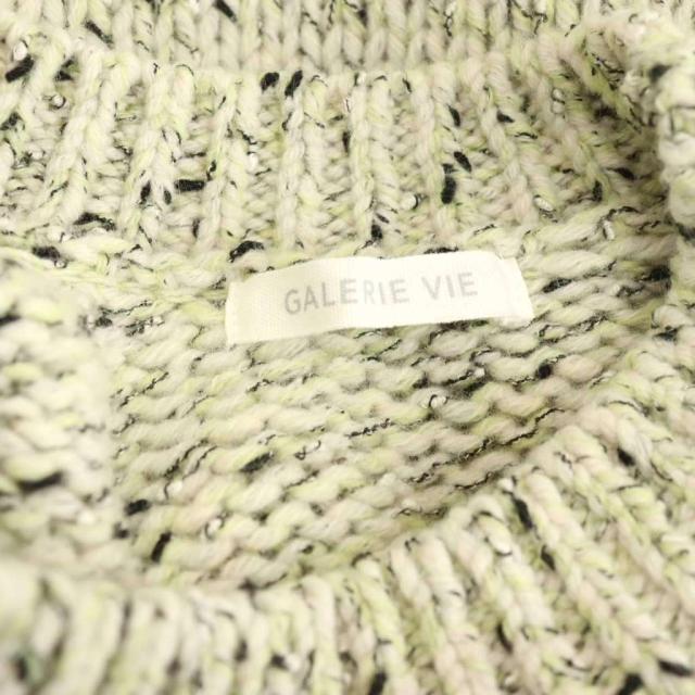 【中古】ギャルリーヴィートゥモローランド 25AW セサミメランジ クルーネックプルオーバー ニット セーター F_4