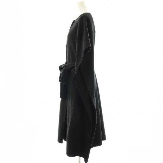 【中古】未使用品 ル フィル LE PHIL ライトリバーロングジレ ウール F 黒 ブラック 534-2250901 /TK レディース_2