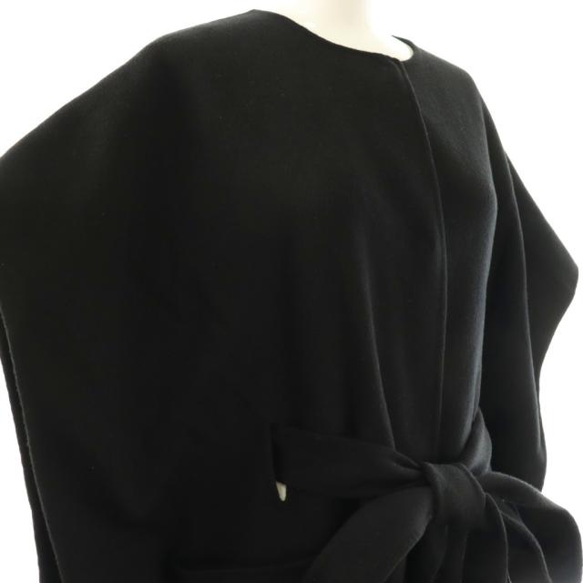 【中古】未使用品 ル フィル LE PHIL ライトリバーロングジレ ウール F 黒 ブラック 534-2250901 /TK レディース_3