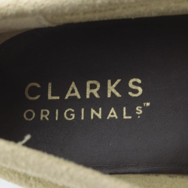 【中古】クラークス clarks オリジナルズ ワラビーローファー スリッポン スエード UK5 ベージュ /YO5_5