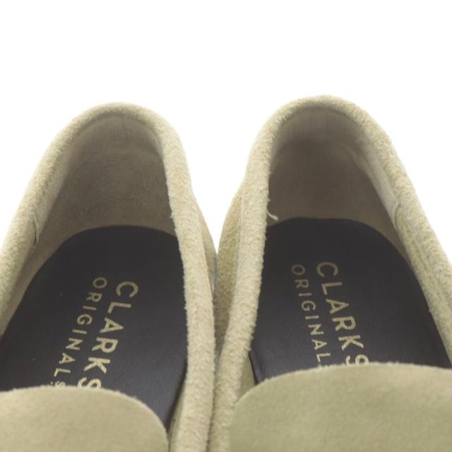 【中古】クラークス clarks オリジナルズ ワラビーローファー スリッポン スエード UK5 ベージュ /YO5_6