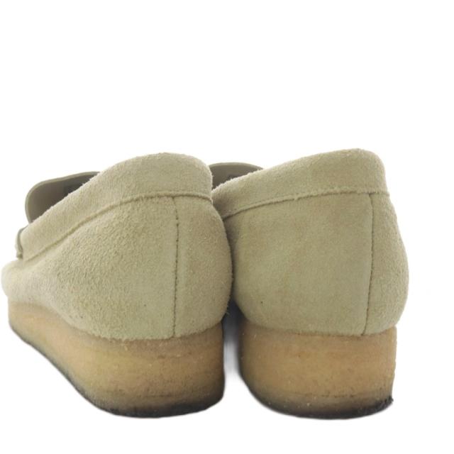 【中古】クラークス clarks オリジナルズ ワラビーローファー スリッポン スエード UK5 ベージュ /YO5_8