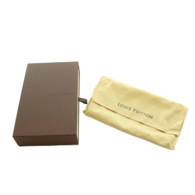 【中古】ルイヴィトン ダミエ エベヌ ジッピー ウォレット 長財布 ラウンドファスナー 小銭入れ 茶 N41661 レディース_5