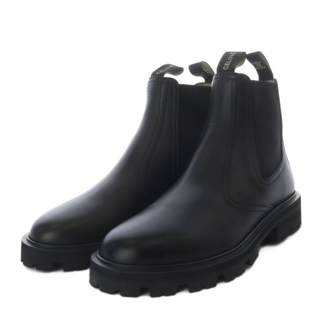 中古】セリーヌ CELINE マーガレット チェルシーブーツ サイドゴア