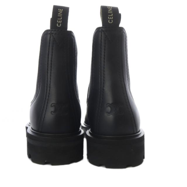 中古】セリーヌ CELINE マーガレット チェルシーブーツ サイドゴア