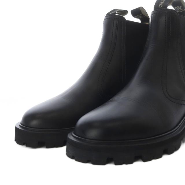 中古】セリーヌ CELINE マーガレット チェルシーブーツ サイドゴア