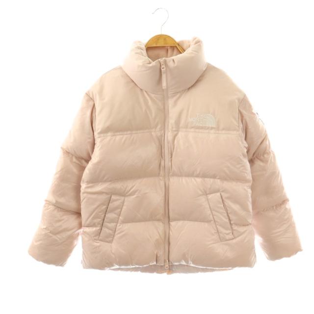 【中古】ザノースフェイス ホワイトレーベルNUPTSE RDS DOWN JACKET ダウンジャケット アウター XS ライトピンク