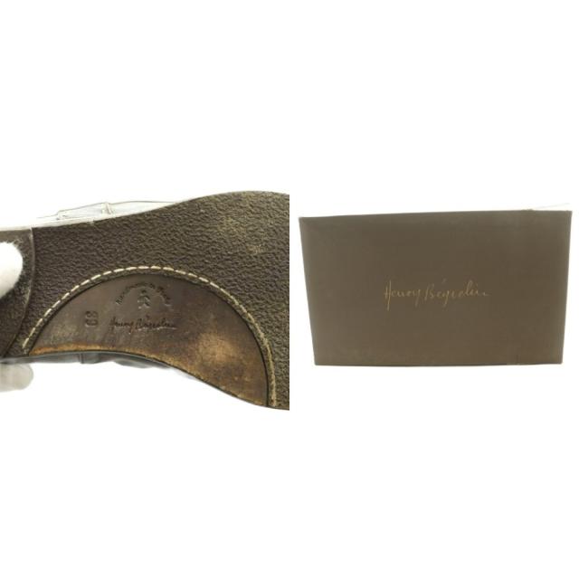 【中古】エンリーベグリン henry beguelin ペコスブーツ ロング レザー 39 茶 ブラウン /SS ■OS レディース_7