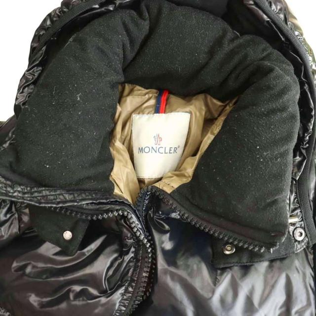 【中古】モンクレール MONCLER HIMALAYA ヒマラヤ ダウンジャケット アウター サテン 1 ブラック 44342 レディース_7