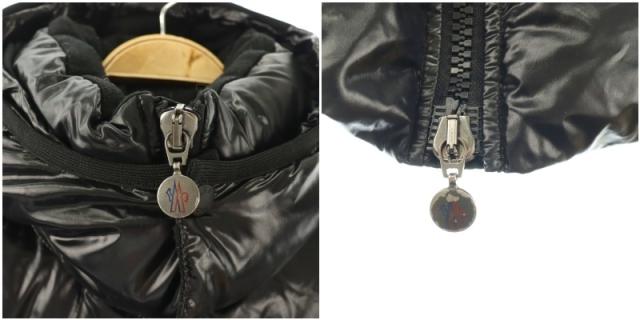 【中古】モンクレール MONCLER HIMALAYA ヒマラヤ ダウンジャケット アウター サテン 1 ブラック 44342 レディース_8