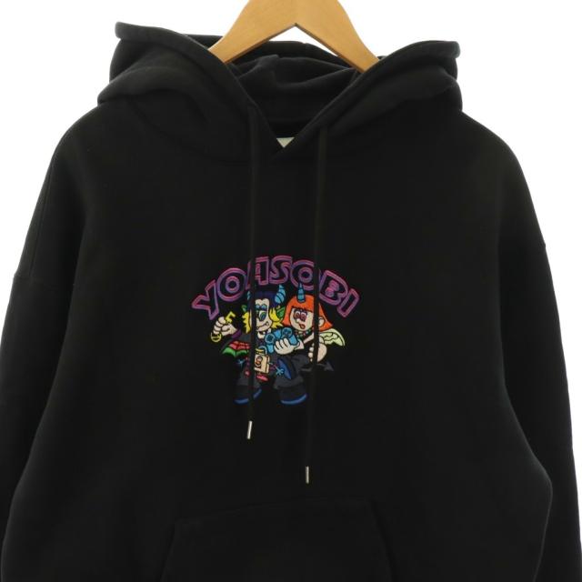 【中古】ボルトルーム ×YOASOBI HOODIE パーカー L 黒 ブラック /JP メンズ レディース_2