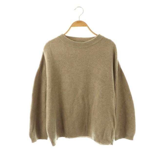【中古】マーガレットハウエル MERINO CASHMERE KNIT ニット セーター 長袖 ウール カシミヤ混 2 578-1263004