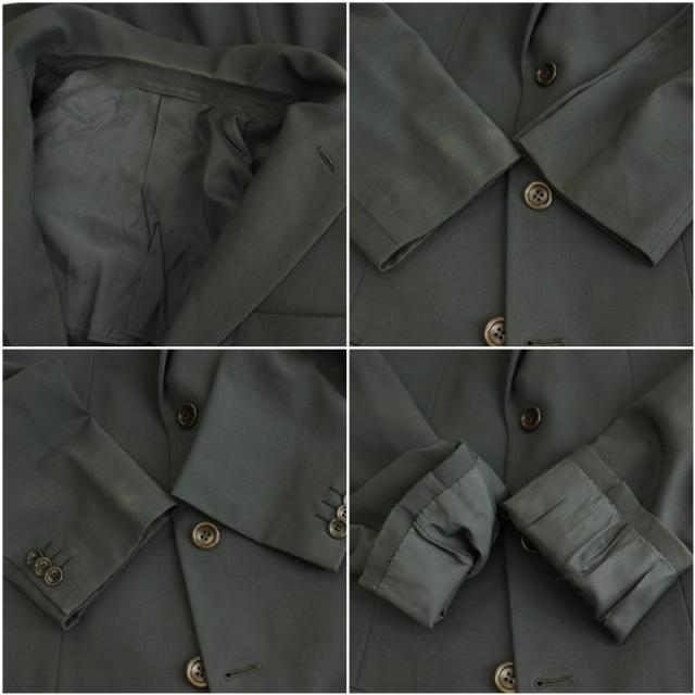 【中古】アルマーニ コレツィオーニ ARMANI COLLEZIONI セットアップ スーツ ウール 3Bテーラードジャケット パンツ_7