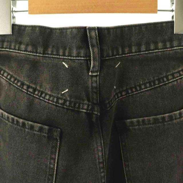 【中古】メゾンマルジェラ 1 Maison Margiela 1 23AW S51LA0051 S30743 デニムパンツ ダメージ加工 40 ブラック /HK_4