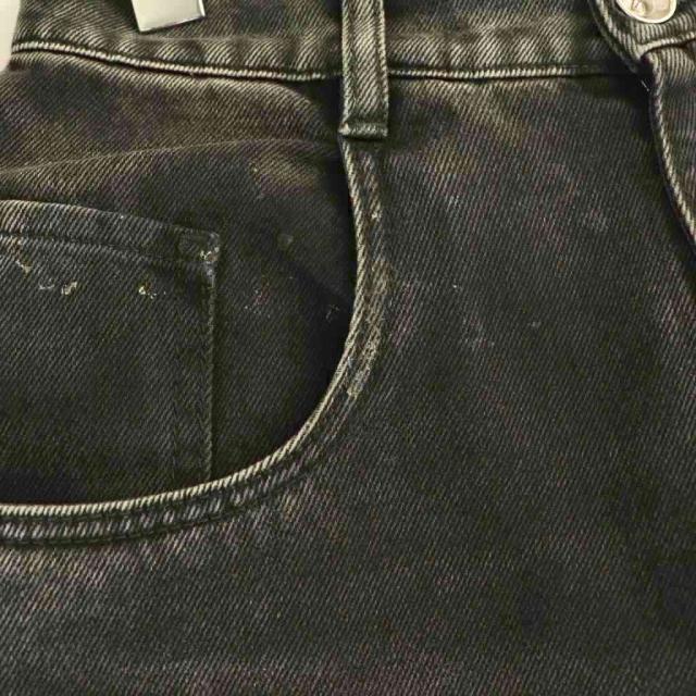 【中古】メゾンマルジェラ 1 Maison Margiela 1 23AW S51LA0051 S30743 デニムパンツ ダメージ加工 40 ブラック /HK_6