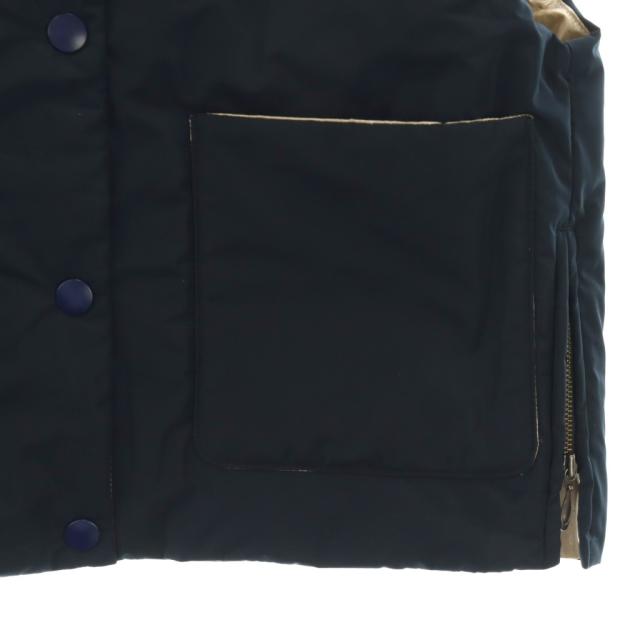 【中古】未使用品 ガーゼ SIDE ZIP LIGHT COSMIC VEST ベスト 前開き F ネイビー G1098 /DO ■OS ■SH レディース_3