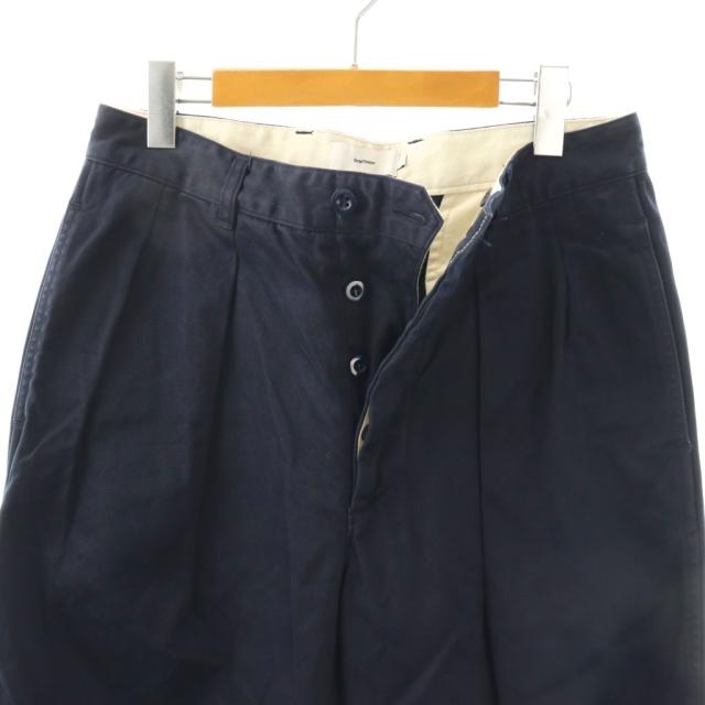 【中古】グラフペーパー Graphpaper Suvin Chino Tuck Tapered Pants パンツ テーパード 1 ネイビー GM231-40178B_2