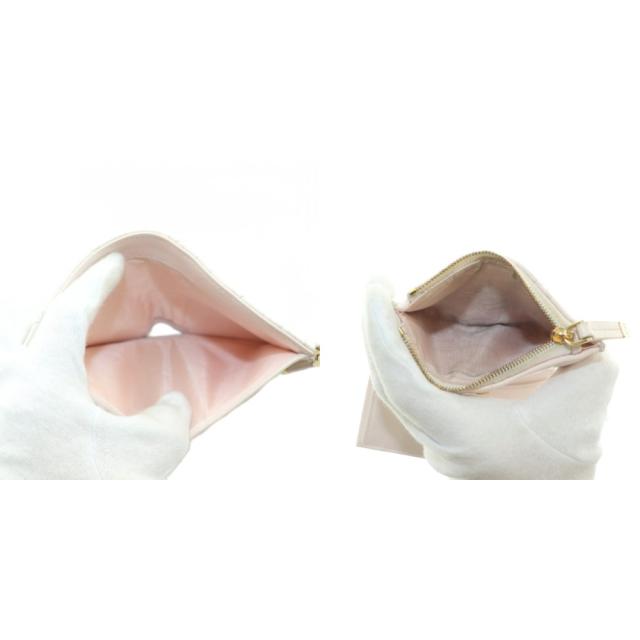 【中古】クリスチャンディオール Jolie Dahlia ウォレット 財布 二つ折り 小銭入れ カナージュステッチ ライトピンク_5