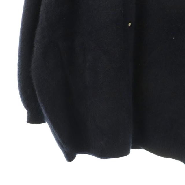【中古】ボールジー トゥモローランド 25AW フォックスヤク フーディーカーディガン ニット S 濃紺 ■OS レディース_3