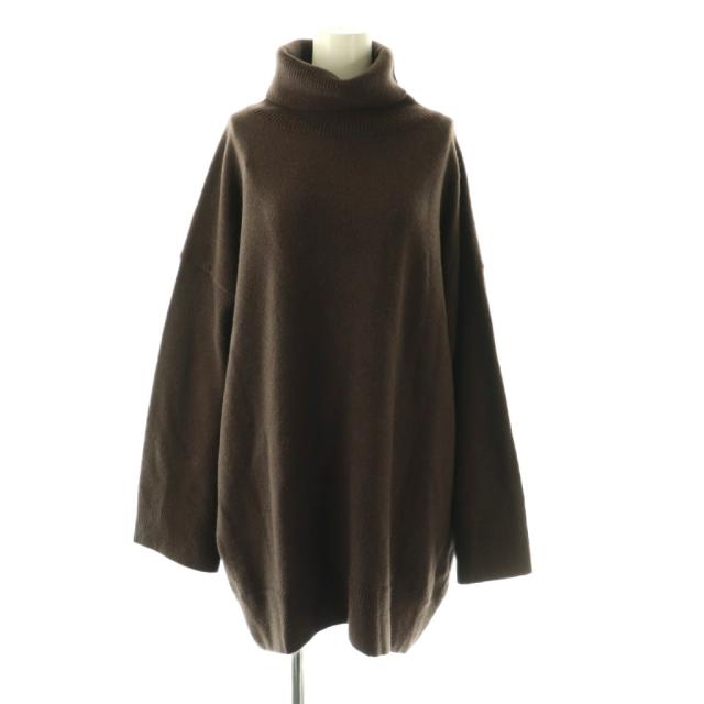 【中古】未使用品 ドゥーズィエムクラス エブリデイアイライク 25AW タートルネックニットワンピース 長袖 ミニ