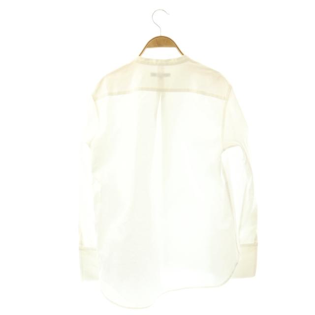 【中古】シートーキョー SHE Tokyo バンドカラーシャツ 長袖 0 ホワイト /DO ■OS レディース_1
