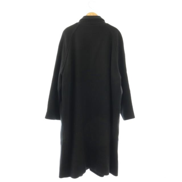 【中古】ヴェリテクール Veritecoeur ラグランロングコート F 黒 ブラック /SS ■OS レディース_1