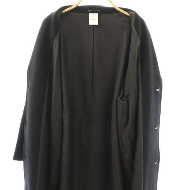 【中古】ヴェリテクール Veritecoeur ラグランロングコート F 黒 ブラック /SS ■OS レディース_3