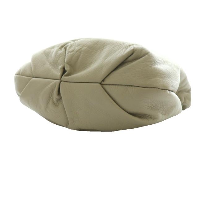【中古】ラシット RUSSET レザー巾着 4WAYショルダーバッグ ハンド ワンショルダー クラッチバッグ グレー /SS ■OS_3