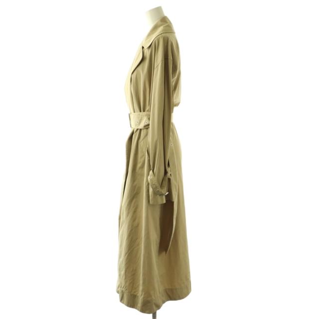 【中古】ジルサンダー JIL SANDER ラップコート スプリング ロング 32 ベージュ /HK ■OS レディース_2