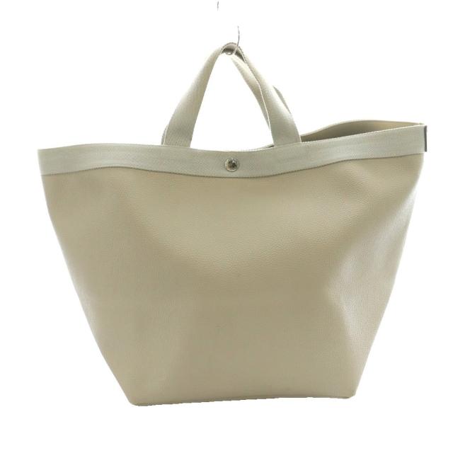 【中古】エルベシャプリエ Herve Chapelier リュクス舟型トートL バッグ ハンド グレー /SS ■OS レディース