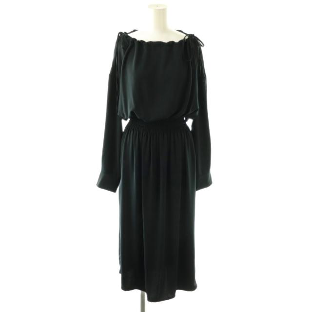 【中古】セリーヌ CELINE フィービー期 ワンピース 34 ネイビー /ES ■OS レディース