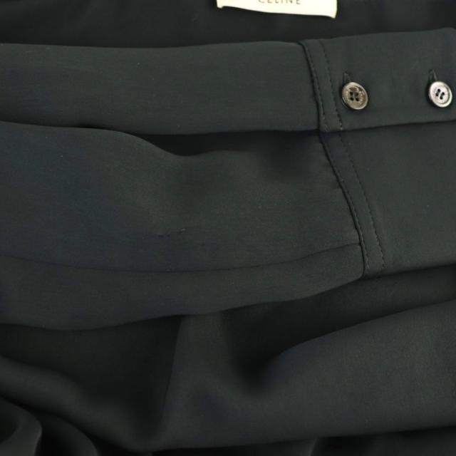 【中古】セリーヌ CELINE フィービー期 ワンピース 34 ネイビー /ES ■OS レディース_6
