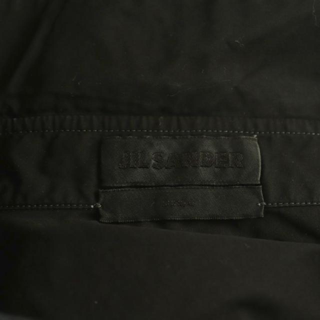 【中古】ジルサンダー JIL SANDER SUNDAY オーバーサイズ長袖シャツ 前開き 34 ブラック /DO ■OS レディース_4
