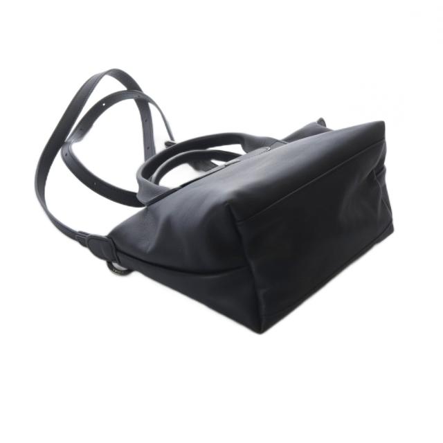 【中古】ロンシャン LONGCHAMP ル プリアージュ エクストラ XS トップハンドルバッグ トートバッグ ブラック_6