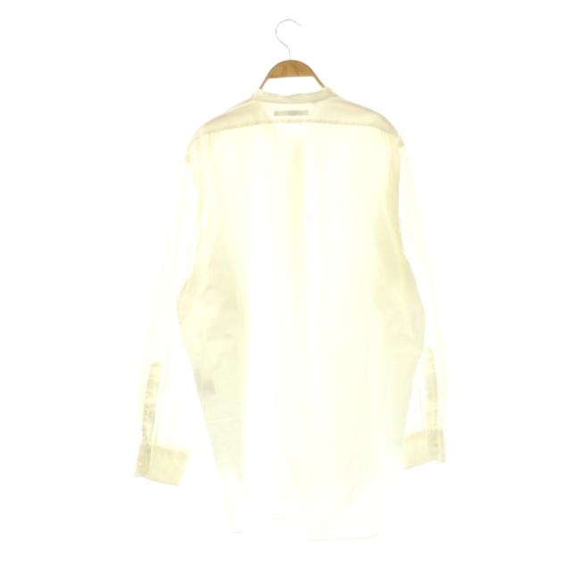 【中古】グッチ GUCCI バンドカラーシャツ シャドウストライプ 42 16 1/2 ホワイト /ES ■OS レディース_1