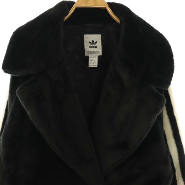 【中古】アディダスオリジナルス adidas originals IX0968 オリジナルス プレミアム フェイクファーコート XL_3