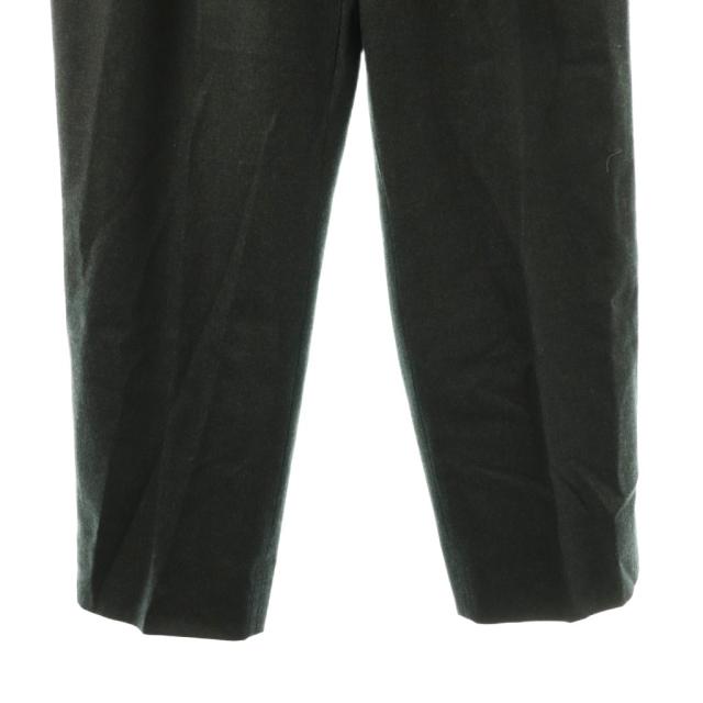 【中古】サタデーズ ニューヨークシティ 24AW WOOL SAXONY 2TUCK SLACKS スラックス パンツ タック L グレー_4