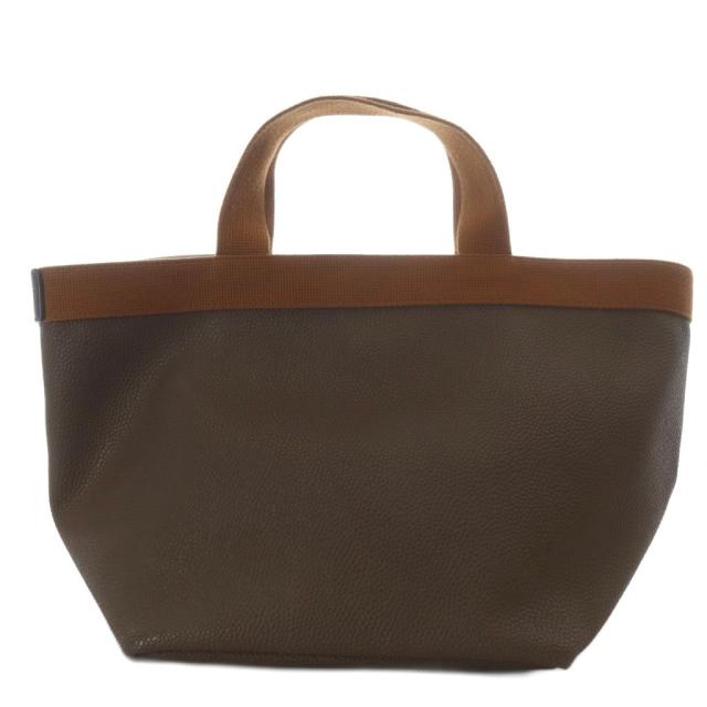 【中古】エルベシャプリエ Herve Chapelier 707GP リュクス舟型トートM ハンドバッグ トープ×ヴィゴーニュ_1