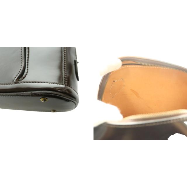 【中古】ジェイ&エムデヴィッドソン J&M Davidson ハンドバッグ ブライドルレザー 茶 ブラウン /SS ■OS レディース_8