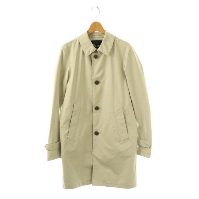 中古】ヘルノ HERNO GORE-TEX ステンカラーコート ロング 44 ライト