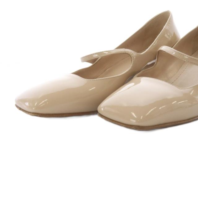 【中古】クリスチャンディオール Christian Dior Jolie Dior パンプス ハイヒール スクエアトゥ 35 ベージュ