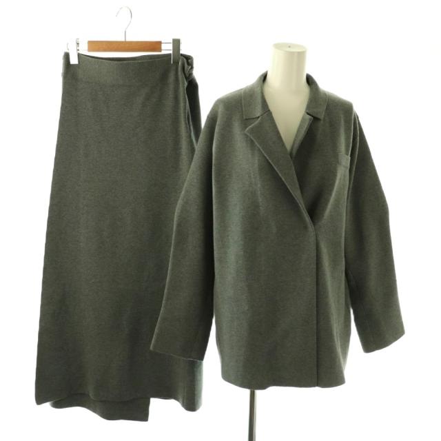 【中古】未使用品 アメリヴィンテージ 25AW UND JACKET WINDING SKIRT KNIT SET DRESS セットアップ ジャケット