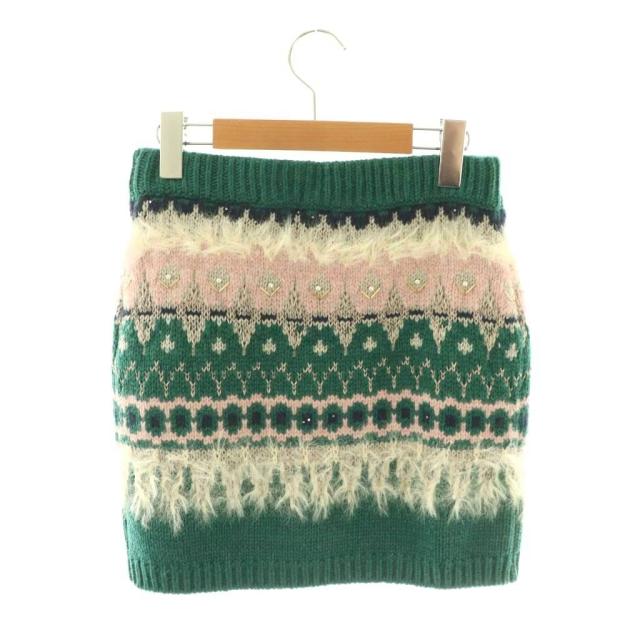 中古】アメリヴィンテージ 25AW UND LADY NORDIC KNIT SKIRT スカート