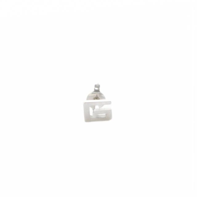 【中古】グッチ GUCCI G動機 片耳用 ピアス 750 白いことゴールド /SR ■OH レディース