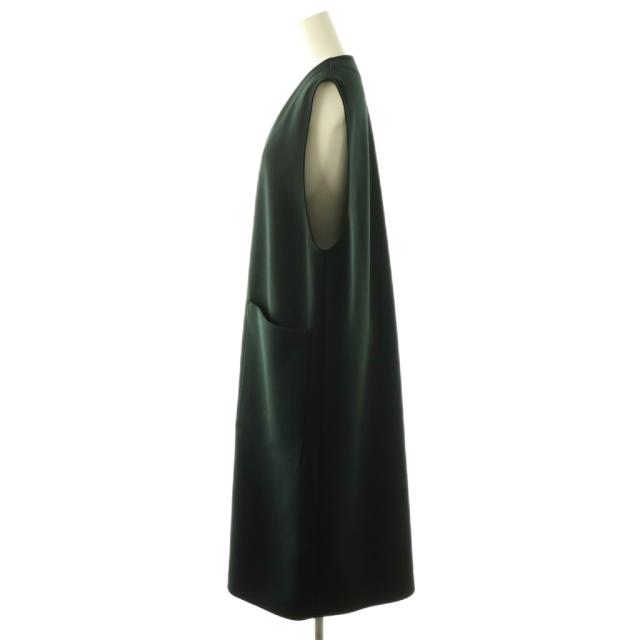 【中古】アドーア ADORE 24SS スキューバジャージージャケット ロング ジップアップ 38 ブラック /HK ■OS レディース_2