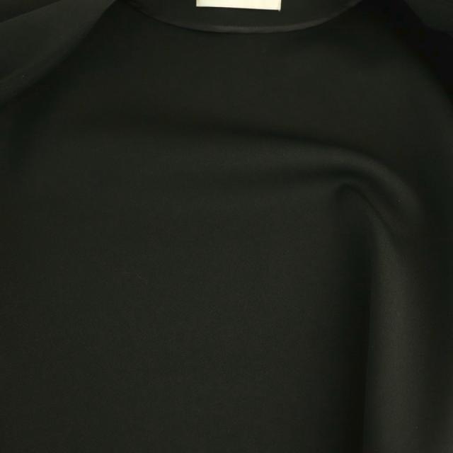 【中古】アドーア ADORE 24SS スキューバジャージージャケット ロング ジップアップ 38 ブラック /HK ■OS レディース_3