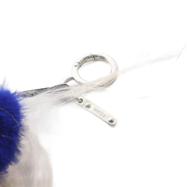 【中古】フェンディ FENDI バッグバグズ チャーム キーホルダー 青 ブルー ピンク /SR ■OH レディース_5