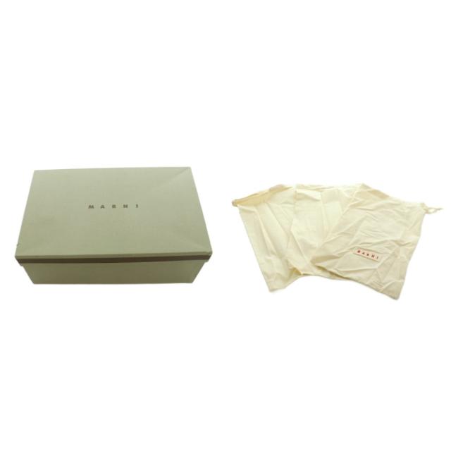 【中古】マルニ MARNI クロス サンダル 40 25.0cm 黒 FBMS005201 /MI ■OS メンズ_6