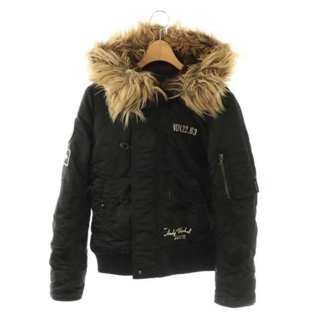 【中古】アンディウォーホル バイ ヒステリックグラマー N-2B ミリタリージャケット ブルゾン